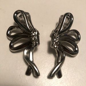 Oscar de la Renta Silver Earrings